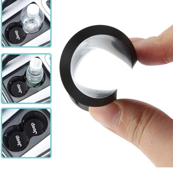 Auto Sport Car Cup Holder Insert Coaster Can 2 Pcs Pack Fit Lincoln Accessories - Picture 6 of 6